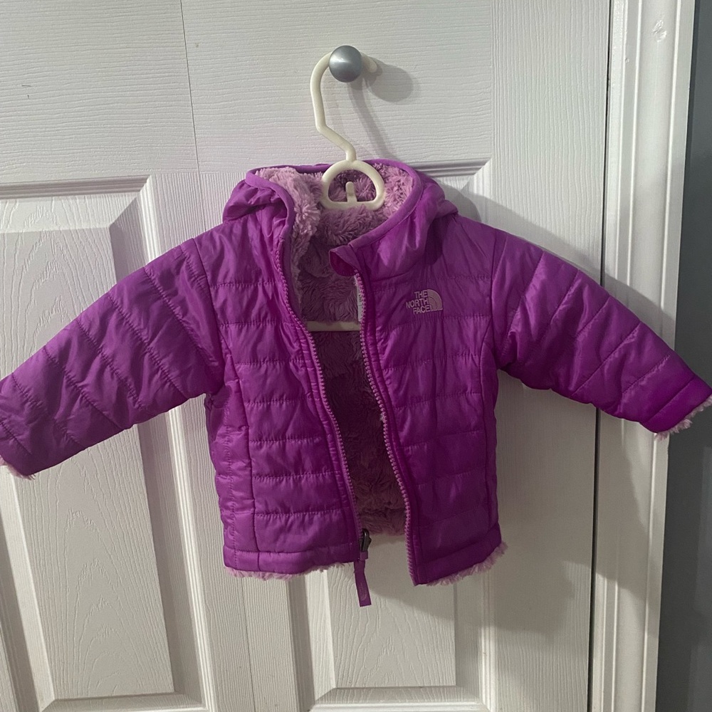 North Face baby girl winter jacket 3-6 months